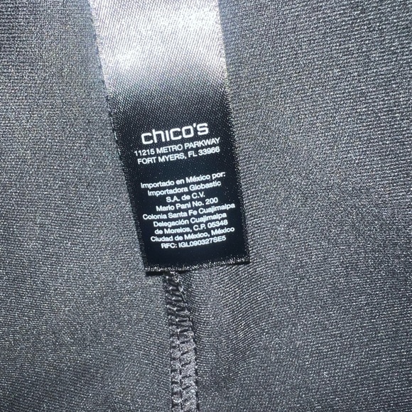Chico’s ladies Travelers collection, black pants, US size 12 Chico size 2. - Picture 6 of 10